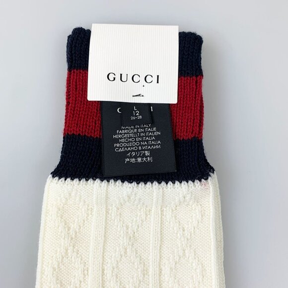 NWT Gucci Wool Socks Size L - Picture 5 of 8